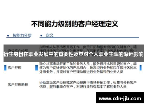 衍生身份在职业发展中的重要性及其对个人职业生涯的深远影响